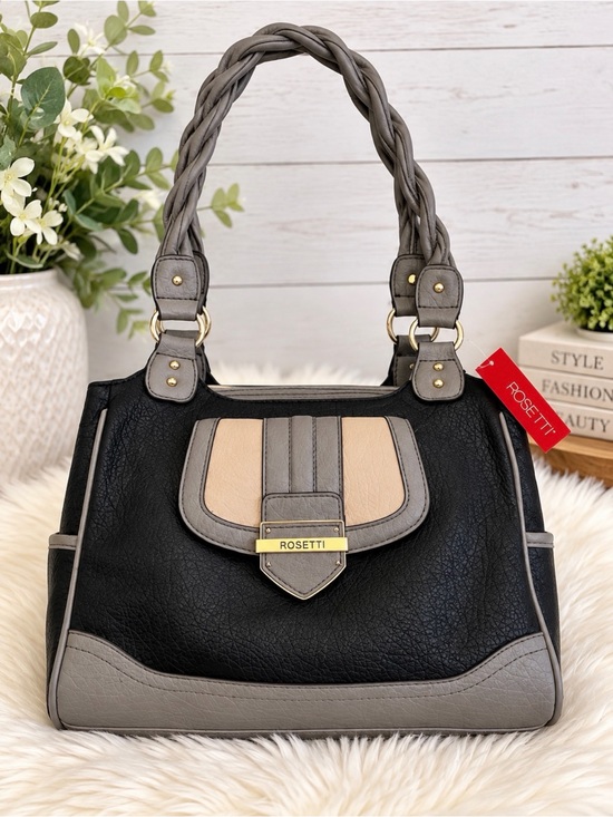 Rosetti Handbags - NWT Rosetti ~ Black & Gray Shoulder Bag Purse